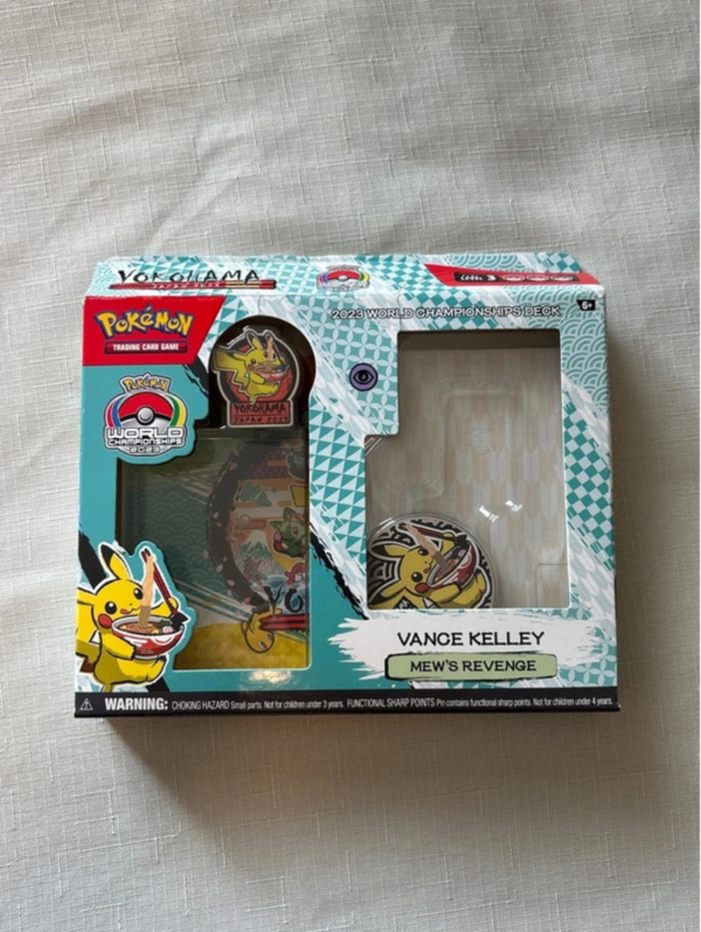 Pokemon Vance Kelley World Champions 2023 Box